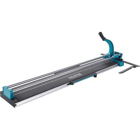 Coupe-carreaux manuel 120cm, avec guide laser en aluminium, coupeur de precision de 48 pouces, bleu (1/5)