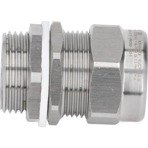 Presse-étoupe en acier inoxydable 304, antidéflagrant, G3/4, étanche, double joint, connecteur de câble pour appareils ménagers (1/5)
