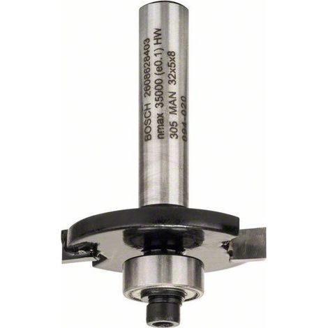 Bosch - Punta per fresa per legno, disco, 5 mm 2608628403
