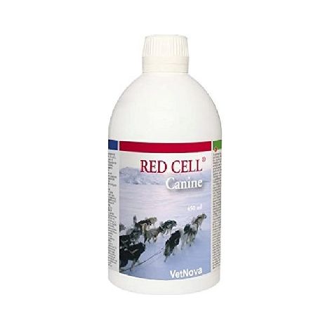Vetnova Canino a cellule rosso - 450 ml - orale con tappo da dosaggio