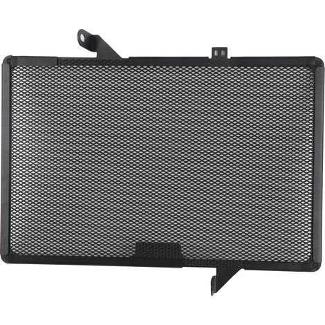 Motorrad-Kühlerschutzabdeckung für CB650F/CBR650F/CB650R/CBR650R Impact Wassertanknetz, einfach zu montierender Frontgrill aus schwarzem Edelstahl 335.