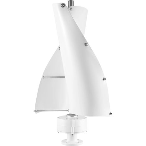 Éolienne verticale, puissance maximale de 100W, tension nominale de 24V, diamètre de roue de 0,4m, vitesse du vent nominale de 13m/s, nombre de pales 2 (1/5)