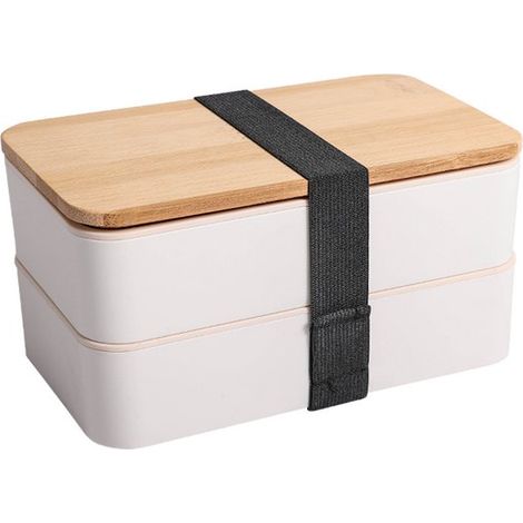 Fiambrera Bento Premium para adultos con compartimentos, Incluye cubiertos, Divertida fiambrera bento japonesa para niños (1/5)
