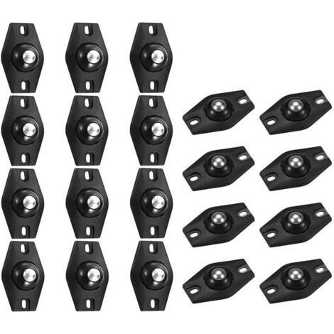 20pcs Self-Adhesive Mini Swivel Casters, Small Furniture Casters, Self-Adhesive Mini Universal Casters (1/5)