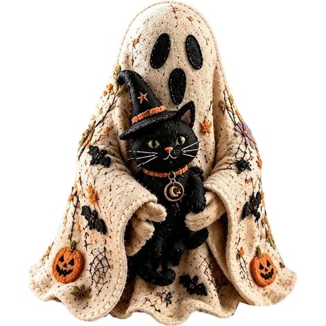 Décoration de patch de couture fantôme mignon pour Halloween (1/5)