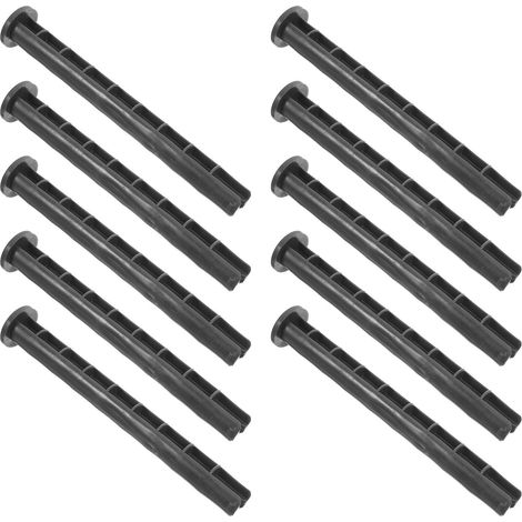 de 10 verrous en plastique pour poubelles extérieures (1/5)