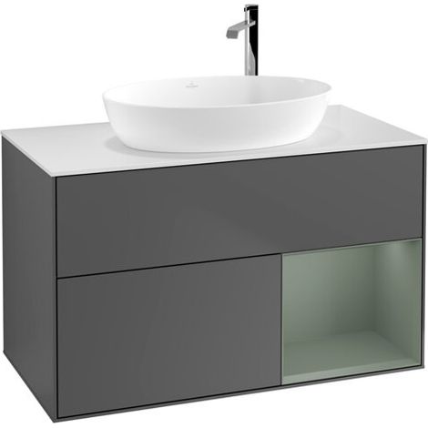 Villeroy & Boch F901GMGK Armoire sous lavabo Finion F90 (1/2)