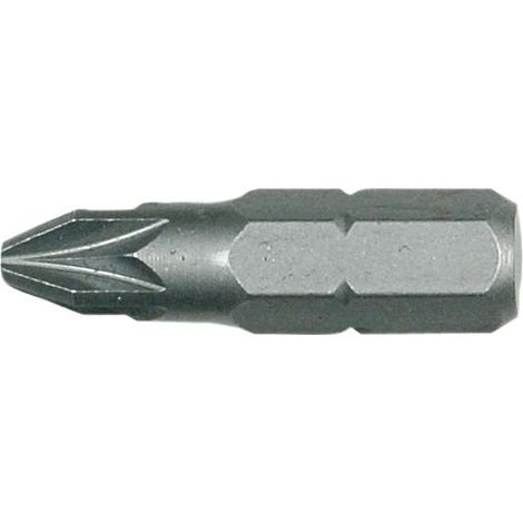 Inserto a Croce Pozidriv Pz 25 mm misura PZ3 Maurer Plus Set 2 Pz (1/2)