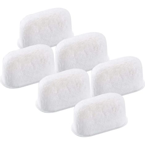 Filtre à Eau - 0.5 Micron - Charbon Actif Coque de Noix de Coco - Compatible Machine à Café Espresso - 6 Pièces (1/5)