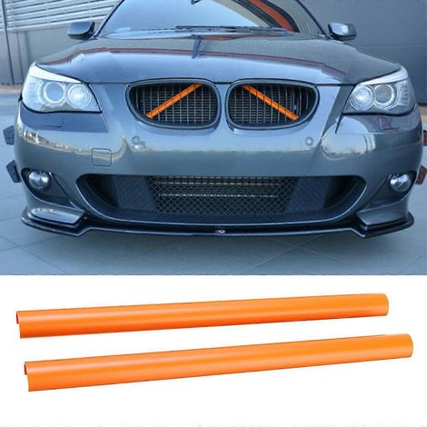 2x orange grille cover tube for BMW F30 F31 F32 F33 G20 G21 5 series E60 E61 (1/5)