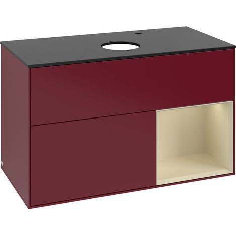 Villeroy & Boch F902HJHB Meuble sous-vasque Finion F90 (1/3)