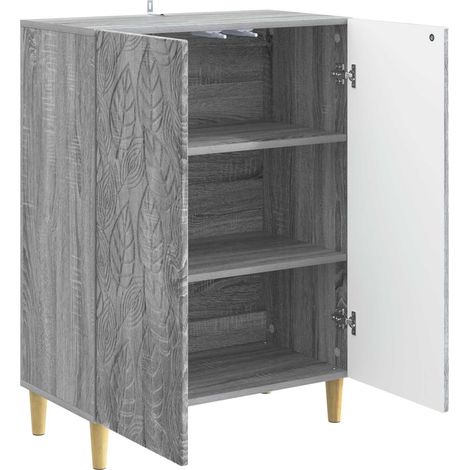 Sideboard/Anrichte/Buffet Grau Sonoma 66 x 34,5 x 90 cm Holzwerkstoff LXWW764049 (1/5)