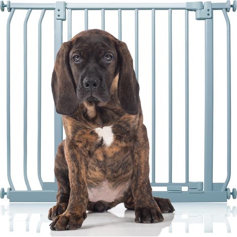 Bettacare Elite Pressure Dog Gate, 80cm - 89cm, Matt Grey, Pressure Fit Pet Gate for Dog and Puppy