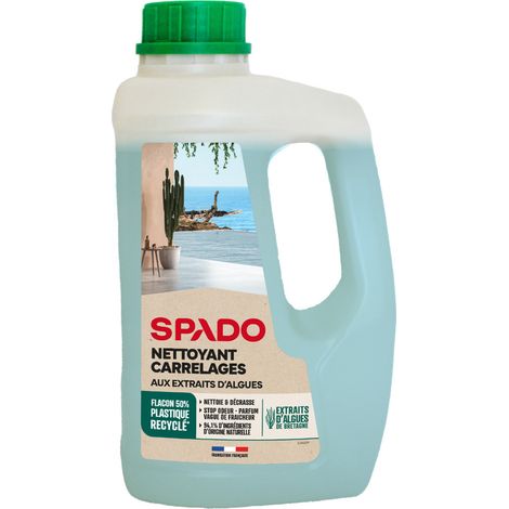 Limpiador de suelos para baldosas con extractos de algas 1l - Spado