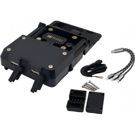 Handy-Navigationshalterung mit USB-Ladegerät, Ersatzzubehör für BMW R1200GS, R1200ADV, S1000XR/RS und F700GS/800GS.