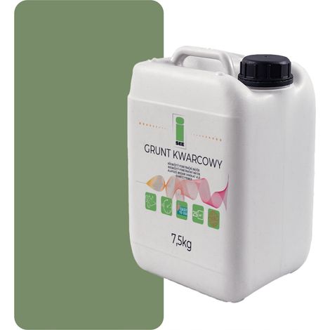 Primer al quarzo per intonaco siliconico 7,5 kg verde oliva F476 (1/5)
