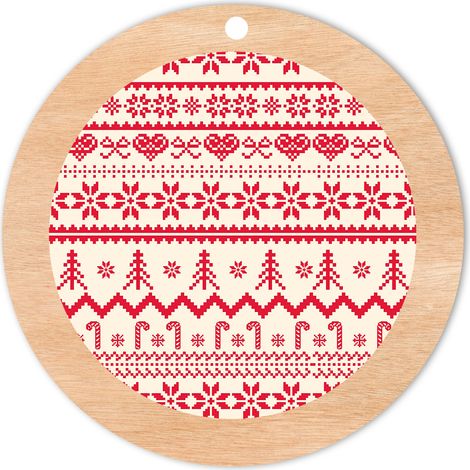 Weihnachtsbaumschmuck aus Holz D17 (1/2)