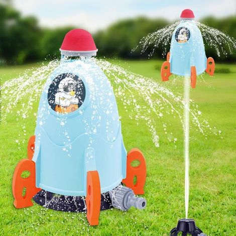 Jouets d'eau Pulvérisation, Jouets d'arrosage, Jouets Sprinkler Rotatives 360 °, Arrosage de Fusée (1/5)
