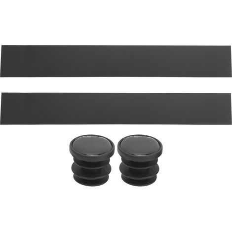 1 Paire de Ruban de Guidon Vélo Route Antidérapant - Accessoire Cyclisme Noir (1/5)