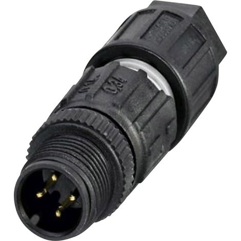 Phoenix Contact 1641714 Sensor-/Aktor-Steckverbinder, unkonfektioniert M12 Stecker, gerade Polzahl