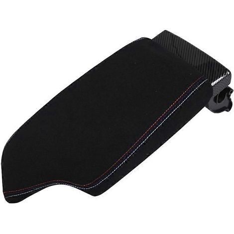 Garniture de panneau d'accoudoir compatible avec BMW Série 3 F30 F35 (2013-2017), accessoires intérieurs, couvercle de console centrale (conduite à gauche). (1/5)