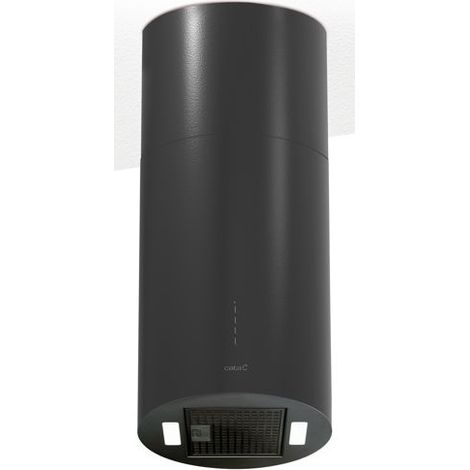 Campana Decorativa en Isla CATA FARO BK 40cm Clase C Negra 334