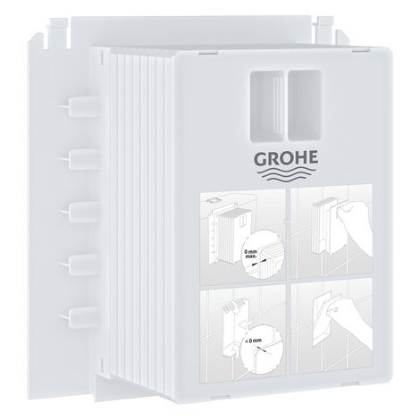 DIMA DI MONTAGGIO PER PIASTRE DI AZIONAMENTO UNISET RAPID SL- mm 115 x 157 x 77- GROHE- pezzi 1