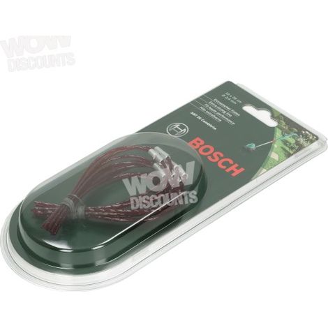 Genuine Bosch ART 26 Combitrim Trimmer Spool Line, 26cm, (Pack of 10)