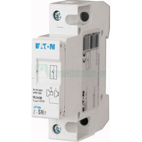 Z-SH/1 PORTAFUSIBILE SEZ. 10,3X38 1P - EATON 263876