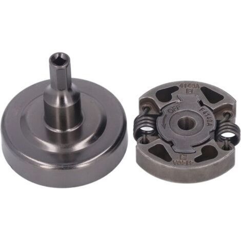 Kit d’embrayage et tambour d’embrayage pour débroussailleuses STIHL FS38, FS40, FS45, FS50, FS55, FS70 – Pièces détachées compatibles, engrenage avec tambour d’embrayage, accessoires de rechange pour (1/5)