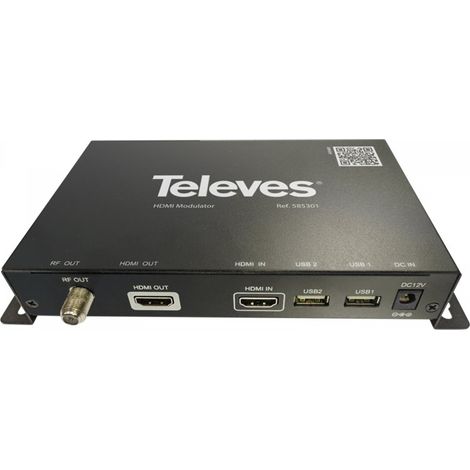Modulador Tv Tdt Dvb-t Hd Hdmi Televes 585301 (1/2)