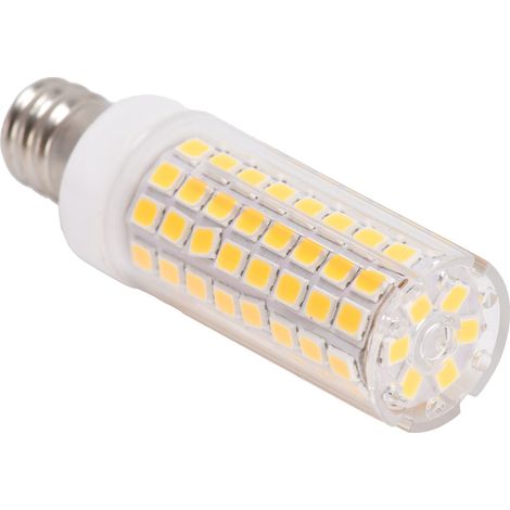 Ampoule LED E12 102 LED 1000 lm, intensité variable, pour lampes de table et lustres, 110 V, 10 W, blanc chaud (1/5)