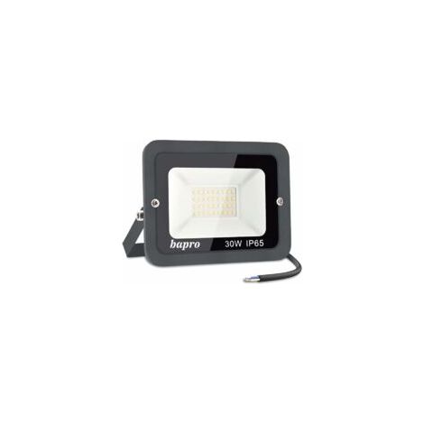 Spot LED extérieur 30W, éclairage de sécurité extérieur super brillant 5000LM, lumière blanche froide IP66 6000K, spot LED pour garage, jardin, terrasse, cour [Classe énergétique F].