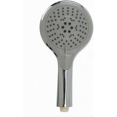 Plaquette De Douche - 24 x 12.5 cm - Rond - Salle De Bain - 1 Piece (1/2)