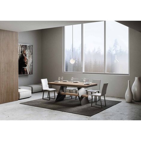 Tavolo Allungabile 180-440x90x77 cm Baita Evolution Quercia Naturale