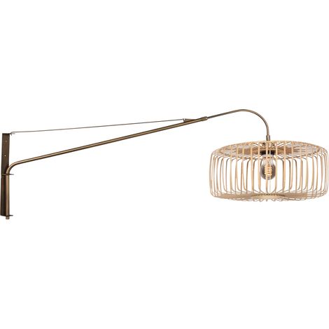 Steinhauer - lampada da parete - Elegant Classy - bronzo - bambù