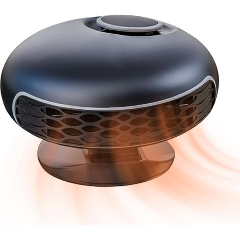 Chauffage portable pour voiture Dégivreur de pare-brise pliable 2 en 1,360° rotatif à 360° Chauffage rapide Désembuage de pare-brise automatique 12 V pour camion automobile Fournitures de désembuage (1/5)