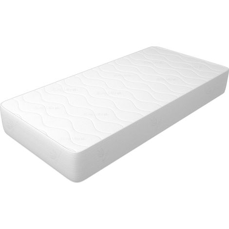 miasuite i sogni italiani Materasso Singolo 85x190 Alto 21 cm, in Waterfoam e Aloe Vera - Indeformabile, Dispositivo Medico. Modello: Plus. (1/2)