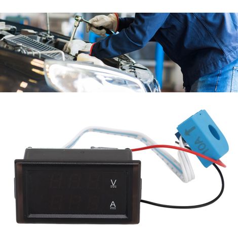 YB28VA DC 14-100V 10A Digitales Hall-Effekt-Amperemeter/Voltmeter (Doppelanzeige) (1/5)