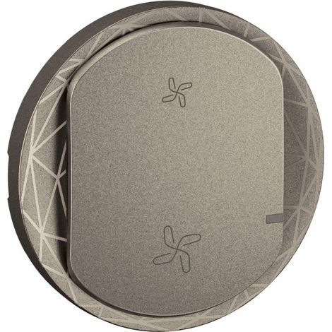Enjoliveur commande VMC sans fils Céliane with Netatmo Titanium LEGRAND CT1411 (1/2)