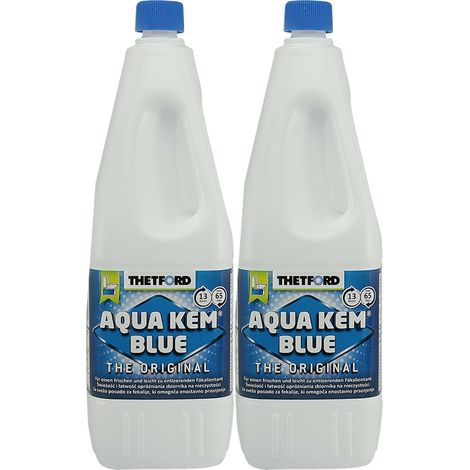 Liquido wc chimico, 2 x 2 Litri, liquido blu wc chimico, sanitari liquido wc chimico (1/5)