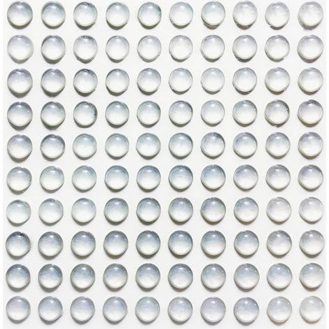 100 pièces de pieds en caoutchouc, patins amortisseurs auto-adhésifs, butoirs de porte, coussinets insonorisants auto-adhésifs, petits butoirs transparents à fermeture douce pour meubles et armoires, (1/5)