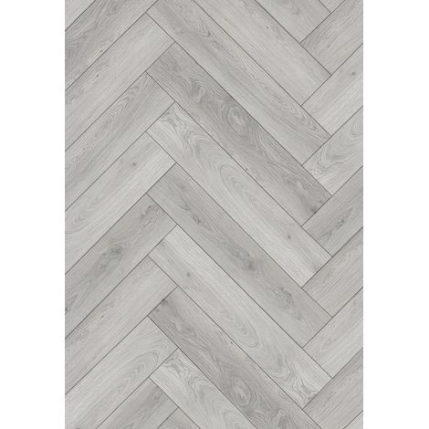 Échantillon de panneaux vinyles Mexen Saguaro chevrons 635 x 127 mm SPC 6,5 mm, sous-couche IPEX 1,5 mm, 4 V-Fuga, Chêne - F118 (1/2)