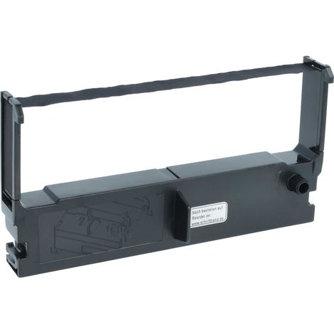 vhbw Ribbon Cartridge compatible with Epson TM-H6000, TM-H6000i, TM-H6000iv Dot Matrix, Receipt Printer - Black Ink Ribbon - Replacement for C43S015371, ERC-32 (1/5)