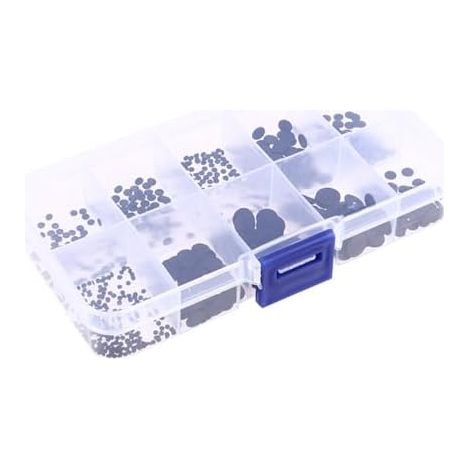 Packung mit 500 leitfähigen Gummiknöpfen zur Tastaturreparatur, verschiedene Größen, 1,5 mm bis 8 mm, Silikonpads für Infrarot-Spielfernbedienungen (1/5)