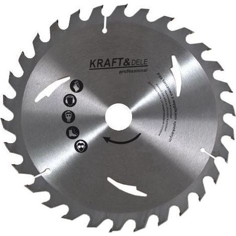 210-mm-Hartmetall-Sägeblatt für Holz, 20 Zähne