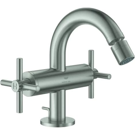 Grohe Atrio Monoblock de bidé 1/2" Supersteel Infinity Finish, 24353DC0