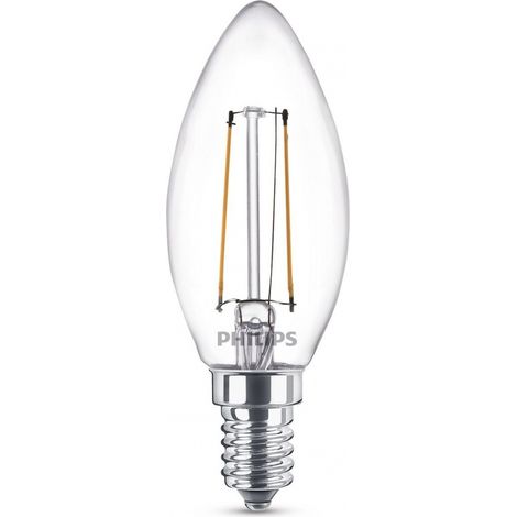 Philips Lighting Lampadina LED Classic Candela E14, Bianco, 2 W (25 W) [Classe di efficienza energetica A++] (1/5)