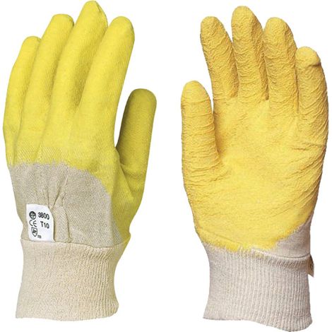 Coverguard EUROTECHNIQUE 3800 guanto grigio e giallo T10 (1/3)