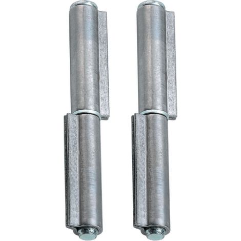 charniA re A  souder pour portails portes en fer A  2 battants 60 mm avec goupille (1/2)